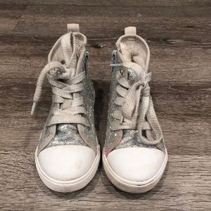 Sequin High Top Toddler Shoes